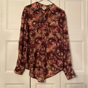 Ariat Blouse‎ Skull stud detail western wear XL